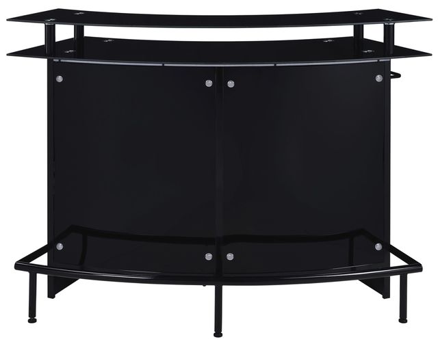 Elements International Valentina Black Bar Table-4