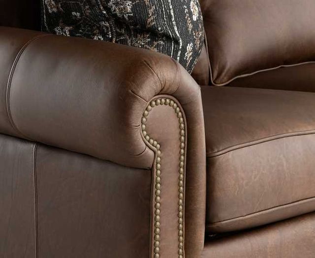 Marshfield Furniture 7000 Brown Leather Sofa-3