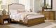 Bassett® Furniture Surry Truffle Oak Upholstered Queen Panel Bed-4