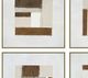 Crestview Collection Whitfield 4-Piece Wall Art Set-1