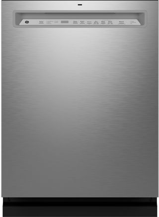 GE® 24" Fingerprint Resistant Stainless Steel Front Control Built-In Dishwasher with Sanitize Cycle