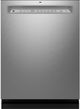 GE® 24" Fingerprint Resistant Stainless Steel Front Control Built-In Dishwasher with Sanitize Cycle-0