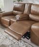 Signature Design by Ashley® DeepWakes Amber Power Reclining Loveseat with Console-5