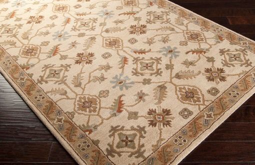 Surya Caesar Beige Multi 8'x11' Area Rug-1