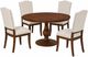 Flexsteel® Bellevue 5-Piece Whiskey Brown Dining Set-0