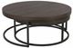 Sunny Designs™ Homestead Tobacco Leaf Nesting Table Set with Black Base-2