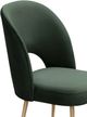 TOV Furniture Swell Forest Green Velvet Chair-3
