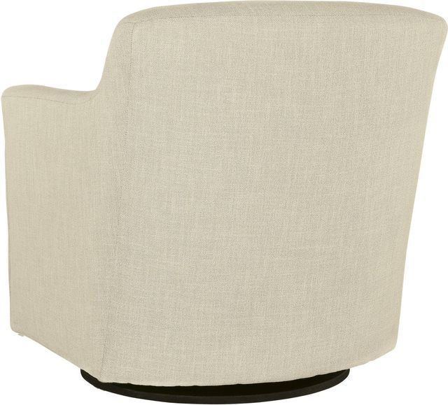 Signature Design by Ashley® Bradney Linen Swivel Accent Chair-3