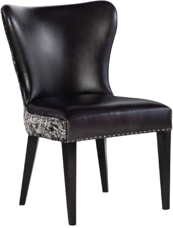 Hooker® Furniture CC Kale Legendary Graphite/Salt and Pepper Accent Chair-0