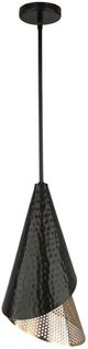 Uttermost® Apollo Matte Black/Matte Gold Pendant-0