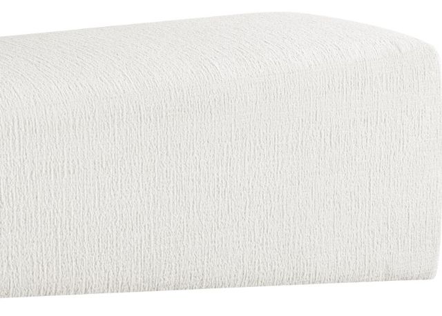 Meridian Furniture Alora Cream/Walnut Upholstered Bench-4