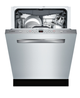 Bosch® 500 Series 24" Built In Dishwasher-Stainless Steel-1