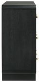 Coaster® Cavelle Black Dresser -3
