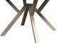 Horizon Home® Spectrum Onyx Dining Table with Gold Base-1