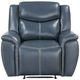 Coaster® Sloane Blue Manual Recliner-2