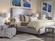Vanguard® Furniture Thom Filicia Home Corinthian Club Upholstered Floor Mirror-5