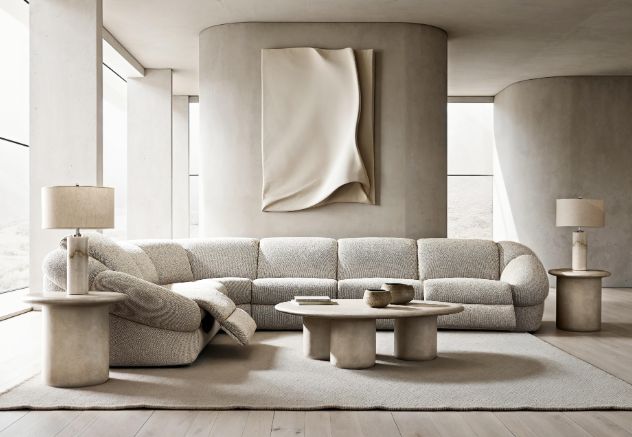 Bernhardt Massimo Bernhardt Living 6-Piece White L-Shape Power Reclining Sectional-2