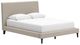 Signature Design by Ashley® Cielden Soft Gray Queen Upholstered Panel Bed-0