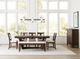 Kincaid® Kafe Mocha Upholstered Dining Bench-2