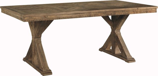 Signature Design by Ashley® Grindleburg 7-Piece Light Brown Dining Set-1