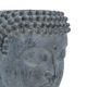 A & B Home Gray Buddha Head Planter-4
