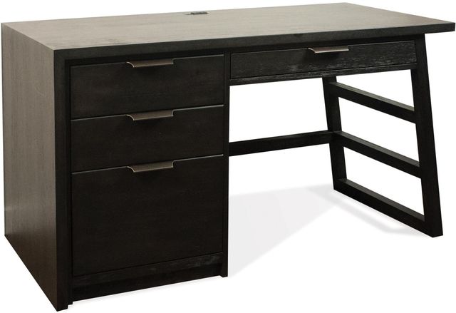 Riverside Furniture Perspectives Single Pedestal Desk-0