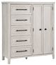 Signature Design by Ashley® Darbonton Dove White 5-Drawer Chest-0
