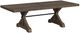 Elements International Yellowstone 5-Piece Gray/Medium Brown Dining Set-1