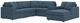 Signature Design by Ashley® Modmax 6-Piece Ink Right-Arm Facing Sectional and Chaise with Console-0
