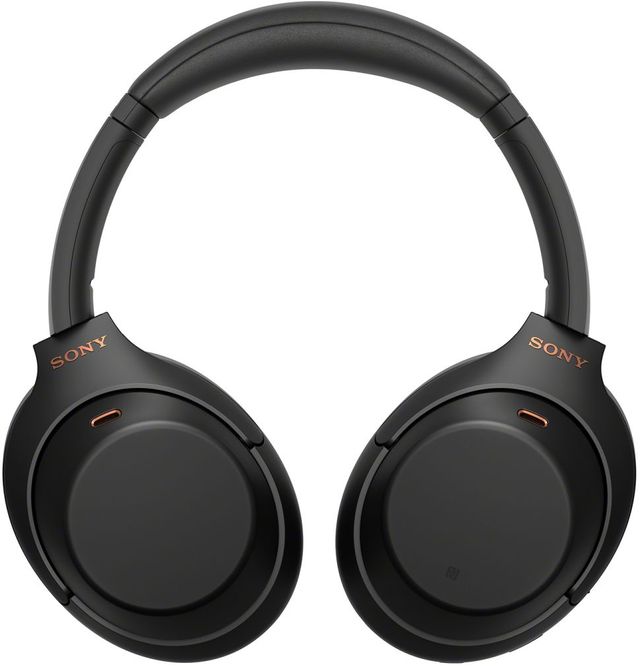 Sony Black Wireless Over-Ear Noise Cancelling Headphone-3