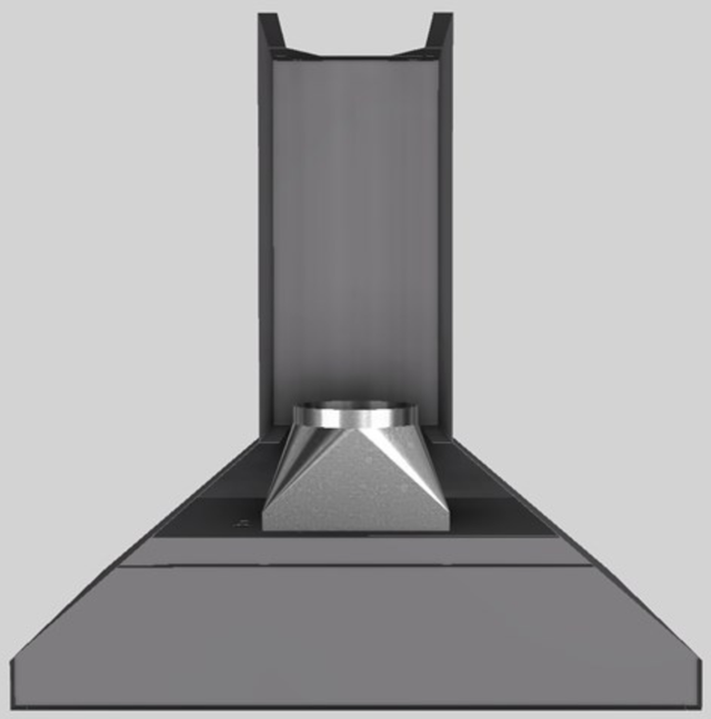 Vent-A-Hood® K Series 36" Gunsmoke Wall Mounted Range Hood-3