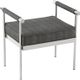 TOV Furniture Diva Shagreen Bench-1