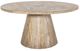 International Furniture Direct Balam Stained White Dining Table-0