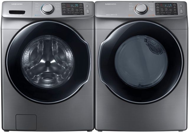 Samsung 7.4 Cu. Ft. Platinum Front Load Gas Dryer-3
