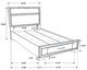 Coaster® Miranda 4-Piece Black Youth Twin Storage Panel Bedroom Set-2