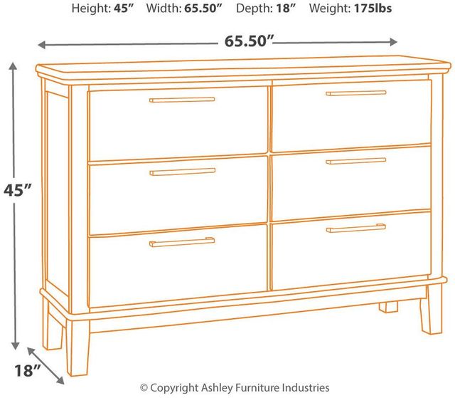 Signature Design by Ashley® Ralene Dresser-1