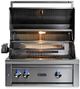 LYNX® Professional 30" 2-Burner Stainless Steel Built-In Natural Gas Grill with Rotisserie and All Trident™ Infrared Burners-2