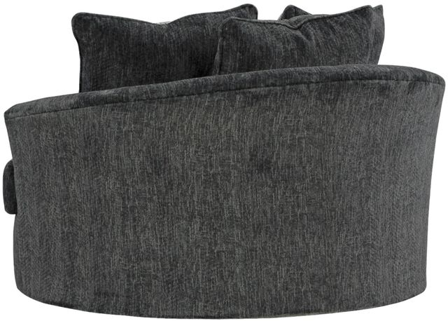 Signature Design by Ashley® Biddeford Shadow Oversized Swivel Accent Chair-1