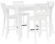 Powell® Maui 5-Piece White Counter Table Set-0