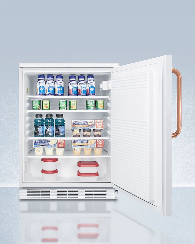 Accucold® by Summit® 24" 5.5 Cu. Ft. White Compact Refrigerator-3