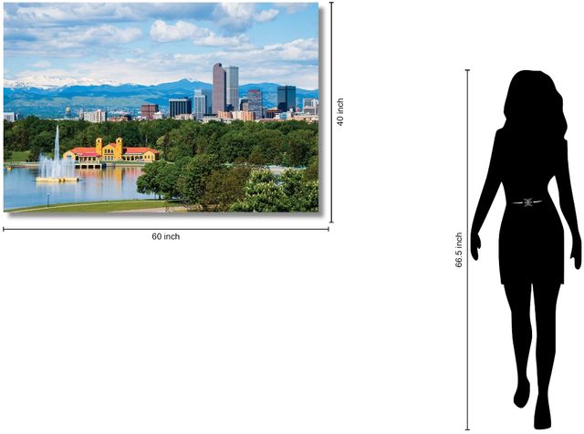Classy Living Wonder Denver Skyline Wall Art-2