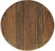Jofran Inc. Reclamation Brown Round Side Table-3