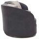 Caracole® Eclipse Caracole Upholstery Charcoal Sofa-2