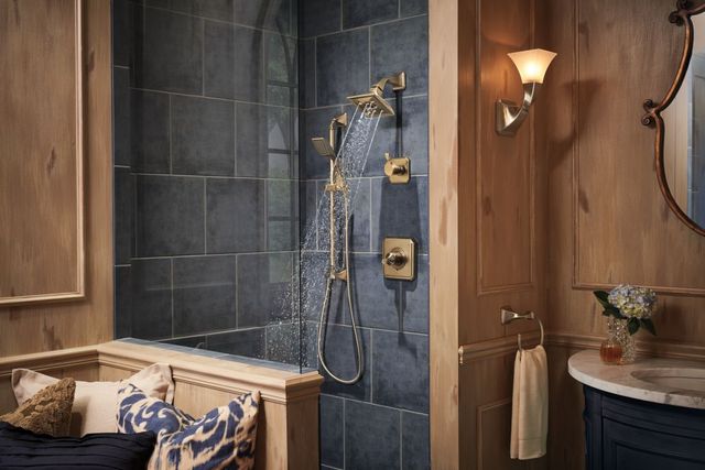 Brizo Virage® Brilliance® Luxe Gold® 3-Function Diverter Trim-3