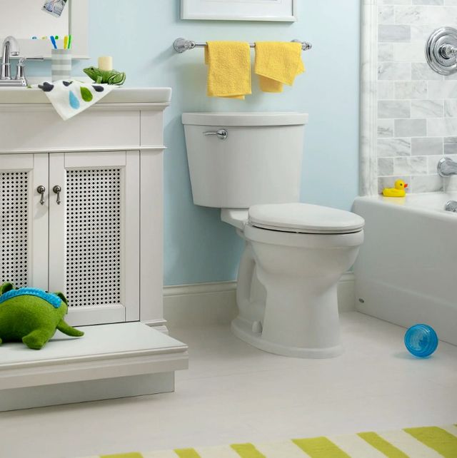 American Standard Champion White PRO Two-Piece Chair Height Elongated Right-Hand Trip Lever Toilet Less Seat 1.6 gpf/6.0 Lpf-2