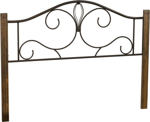 HH2 Home Destin Brushed Oak Full/Queen Headboard or Footboard with Post Kit-0