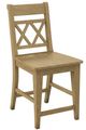 John Thomas Furniture® Customizable Select Canyon 24" XX-Back Counter Stool-0