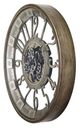 YHD Antique Silver Wall Clock-1