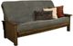 Kodiak Furniture Washington Marmont Thunder/Rustic Walnut Queen Futon with Mattress-0