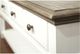 Riverside Furniture Myra Natural Leg Coffee Table with Paperwhite Base-1